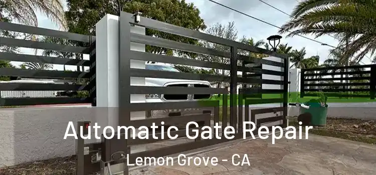  Automatic Gate Repair Lemon Grove - CA