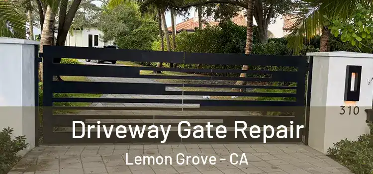 Driveway Gate Repair Lemon Grove - CA