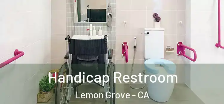 Handicap Restroom Lemon Grove - CA
